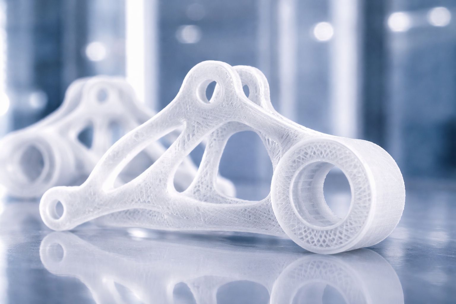 High-accuracy functional 3D printed mechanical assembly