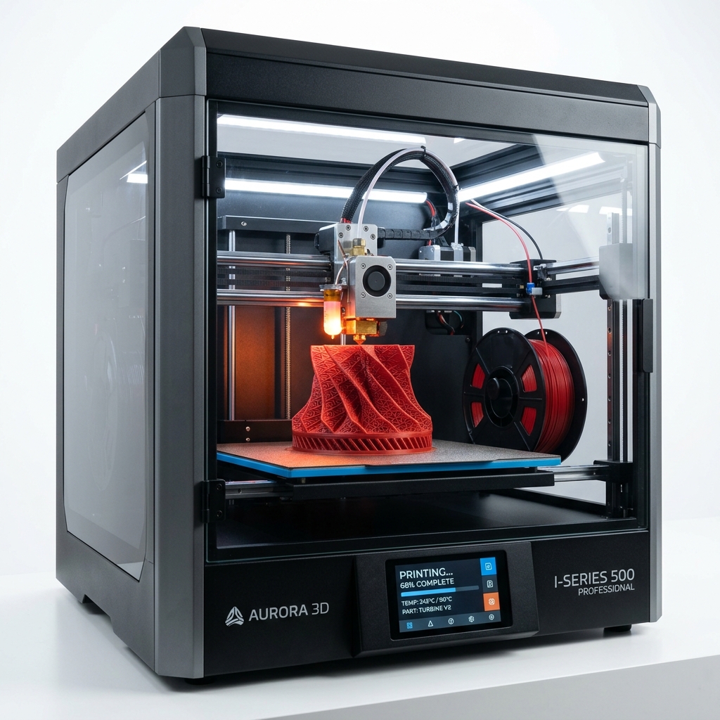 Industrial 3D printer in action at Vadivam 3D Chennai manufacturing precision prototypes